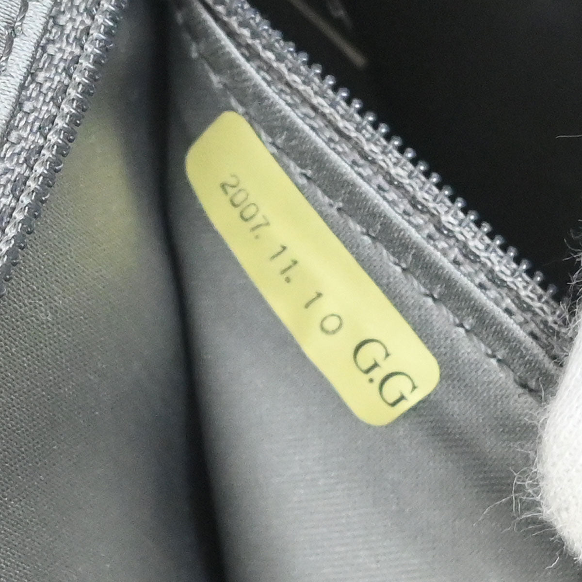 Chanel Silver PVC Lambskin Ice Cube Jumbo Shoulder Bag