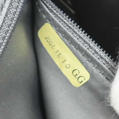 Chanel Silver PVC Lambskin Ice Cube Jumbo Shoulder Bag