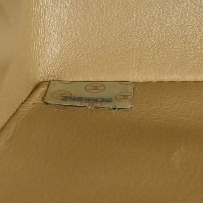 Chanel Beige Lambskin Mini Classic Square Flap Shoulder Bag 17
