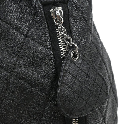 Chanel 2009-2010 Black Calfskin Boating Classic Shopper Tote Bag