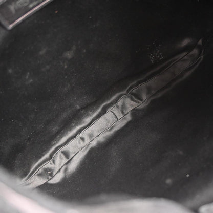 Yves Saint Laurent Black Suede Studded Mombasa Handbag