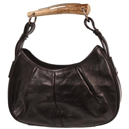 Yves Saint Laurent Dark Brown Mombasa Handbag
