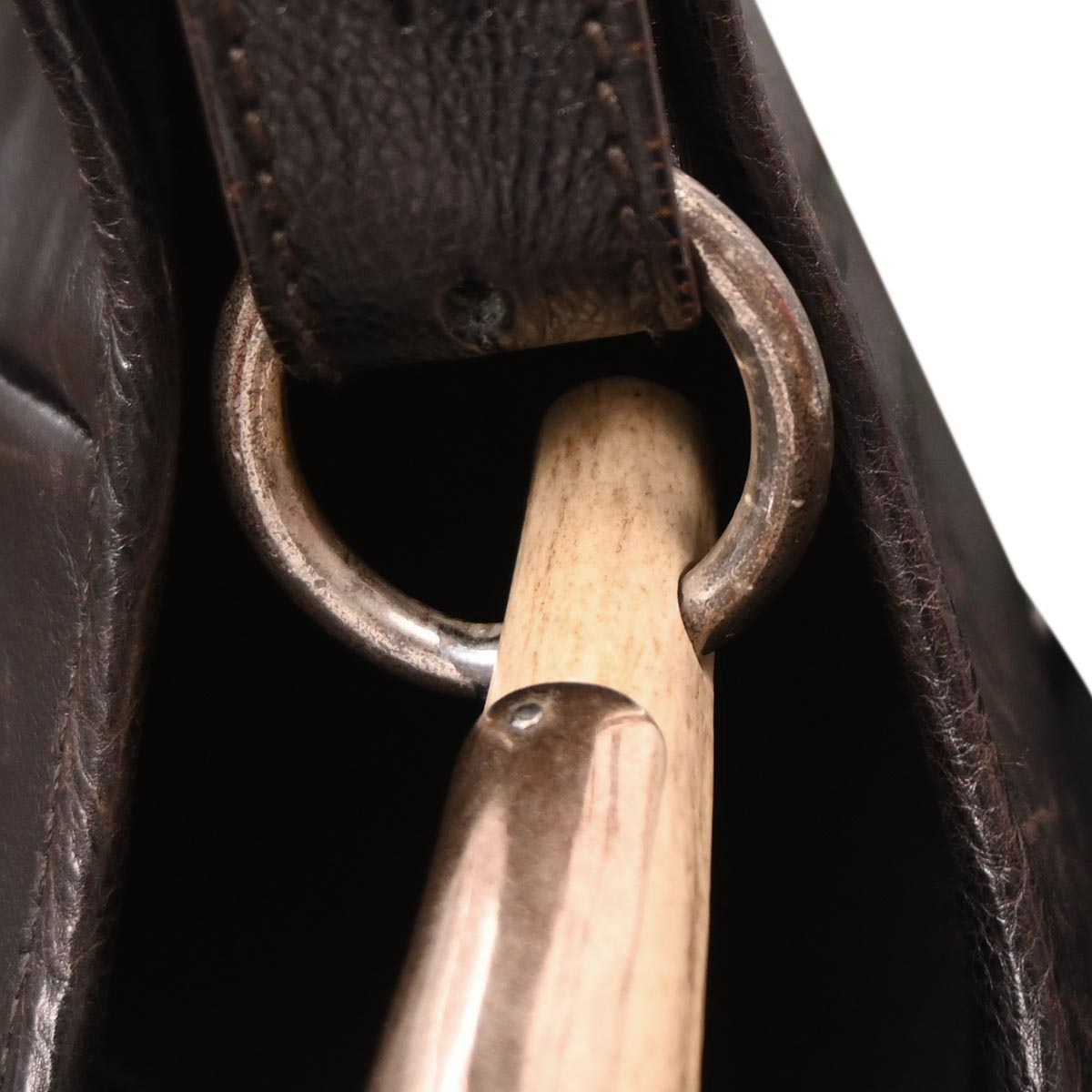 Yves Saint Laurent Dark Brown Mombasa Handbag