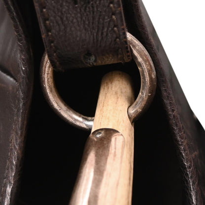 Yves Saint Laurent Dark Brown Mombasa Handbag