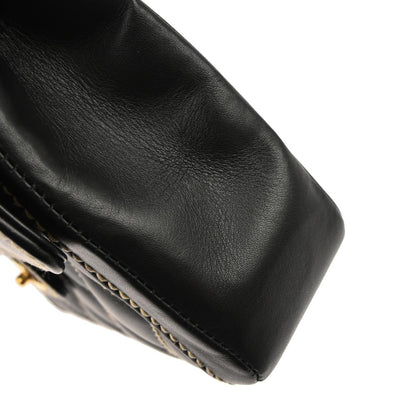 Chanel 2005-2006 Black Calfskin Wild Stitch Handbag