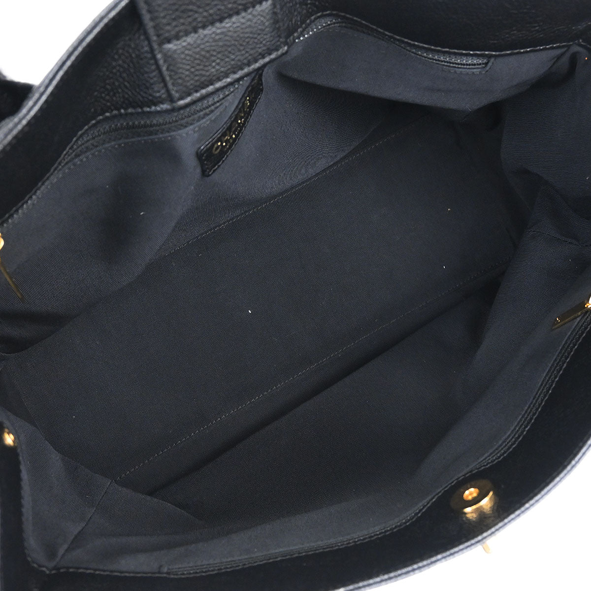 Chanel 2008-2009 Black Calfskin Executive Cerf Tote Bag