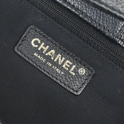 Chanel 2008-2009 Black Calfskin Executive Cerf Tote Bag