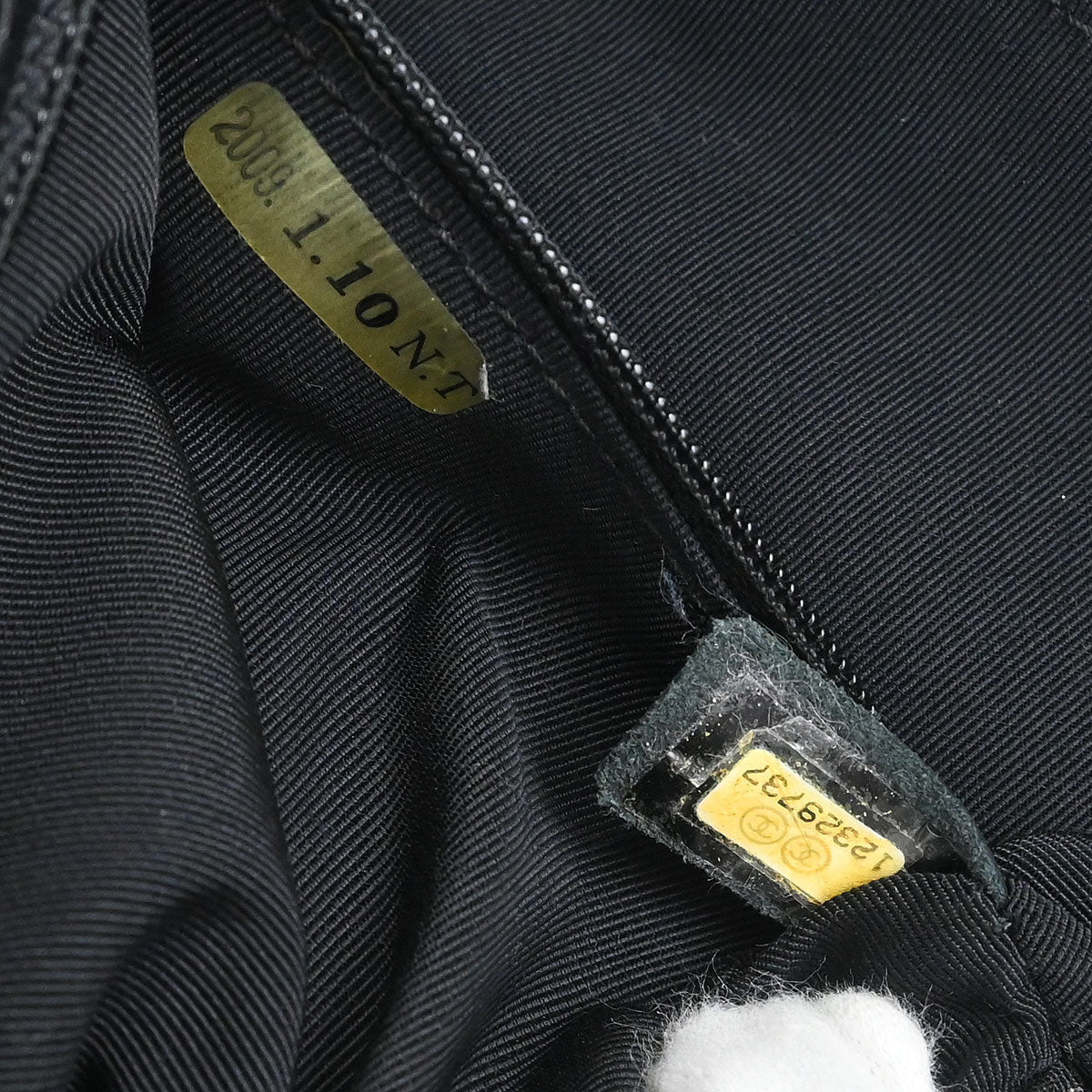 Chanel 2008-2009 Black Calfskin Executive Cerf Tote Bag