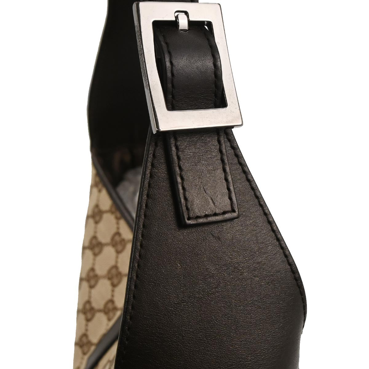 Gucci Brown Jackie GG Sherry Hobo Shoulder Bag