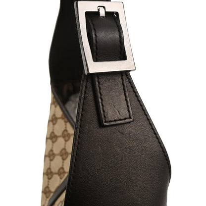 Gucci Brown Jackie GG Sherry Hobo Shoulder Bag