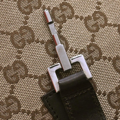 Gucci Brown Jackie GG Sherry Hobo Shoulder Bag