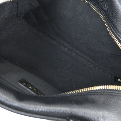 Chanel 2003-2004 Black Caviar Skin  Bowling Bag 27