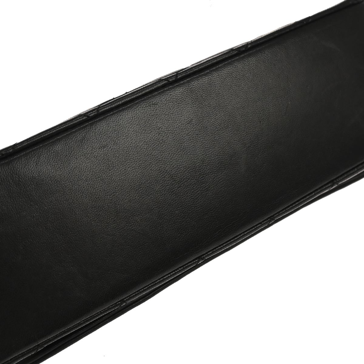 Chanel 1989-1991 Black Lambskin Shoulder Bag