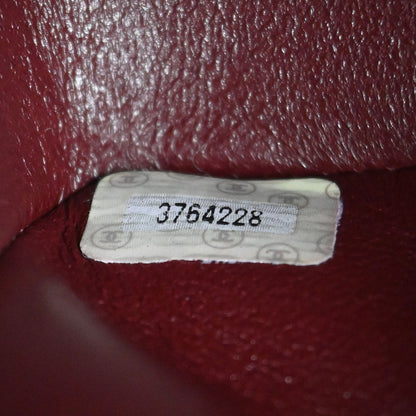 Chanel 1994-1996 Black Lambskin Medium Classic Double Flap Shoulder Bag