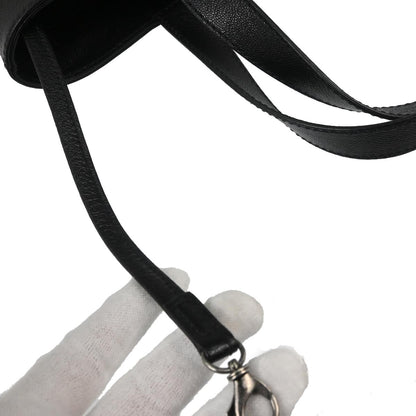 Chanel 2006-2008 Black Perforated Calfskin Tote Bag