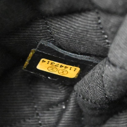 Chanel 2006-2008 Black Perforated Calfskin Tote Bag