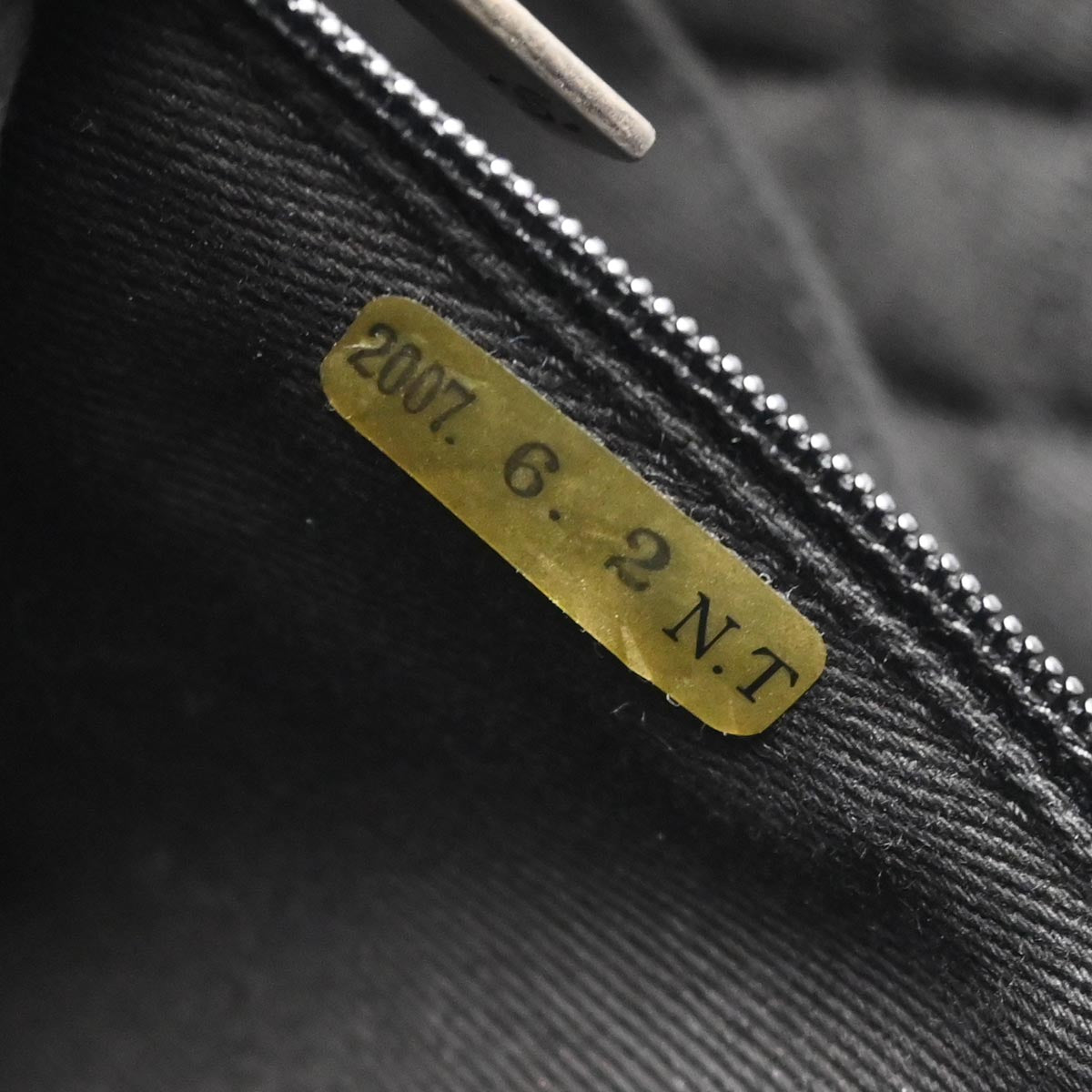 Chanel 2006-2008 Black Perforated Calfskin Tote Bag