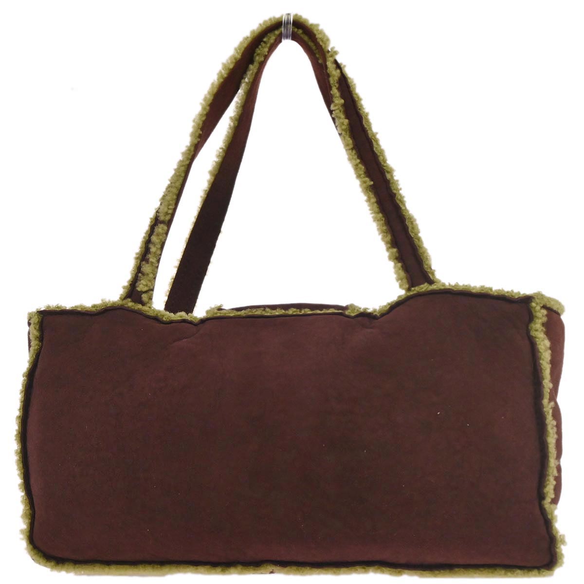 Chanel Brown Mouton Tote Handbag