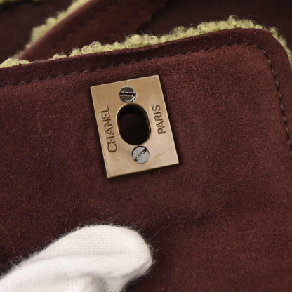 Chanel Brown Mouton Tote Handbag