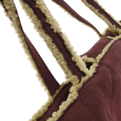 Chanel Brown Mouton Tote Handbag