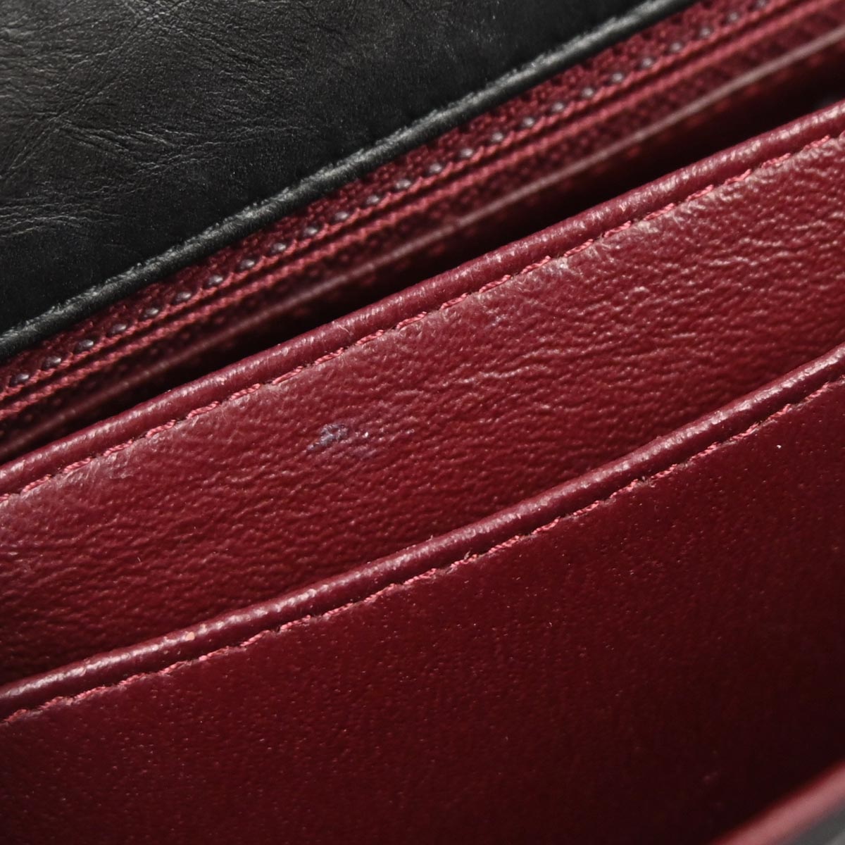 Chanel 2011 Black Calfskin Mademoiselle Lock Shoulder Bag