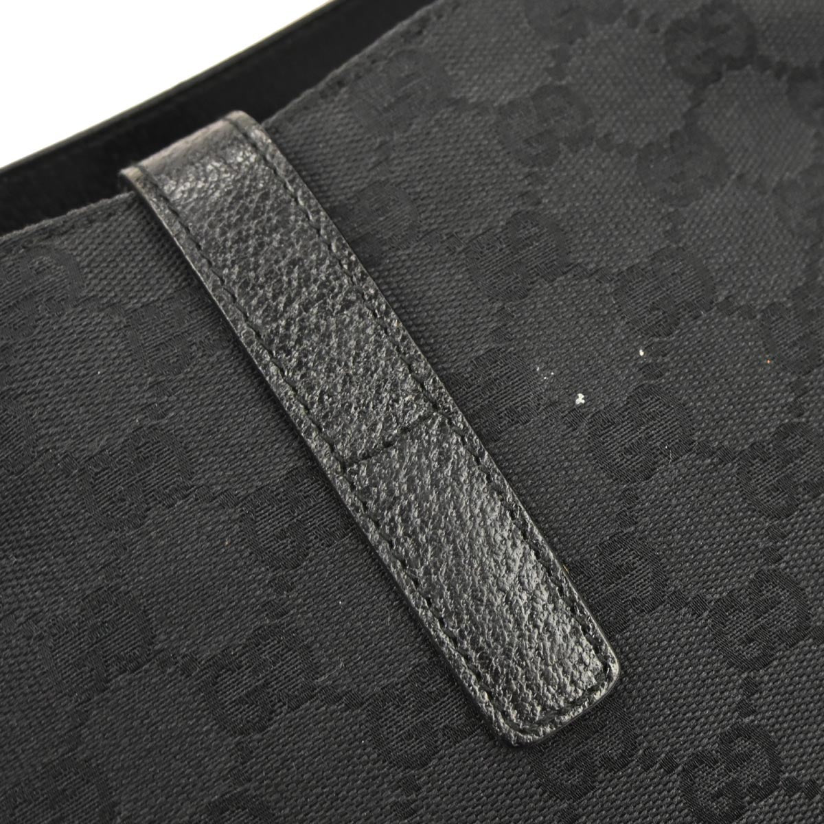 Gucci Black Canvas New-Jackie GG Hobo Handbag