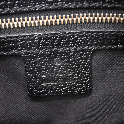 Gucci Black Canvas New-Jackie GG Hobo Handbag