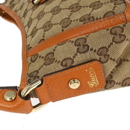 Gucci Beige GG Abbey D Ring Handbag