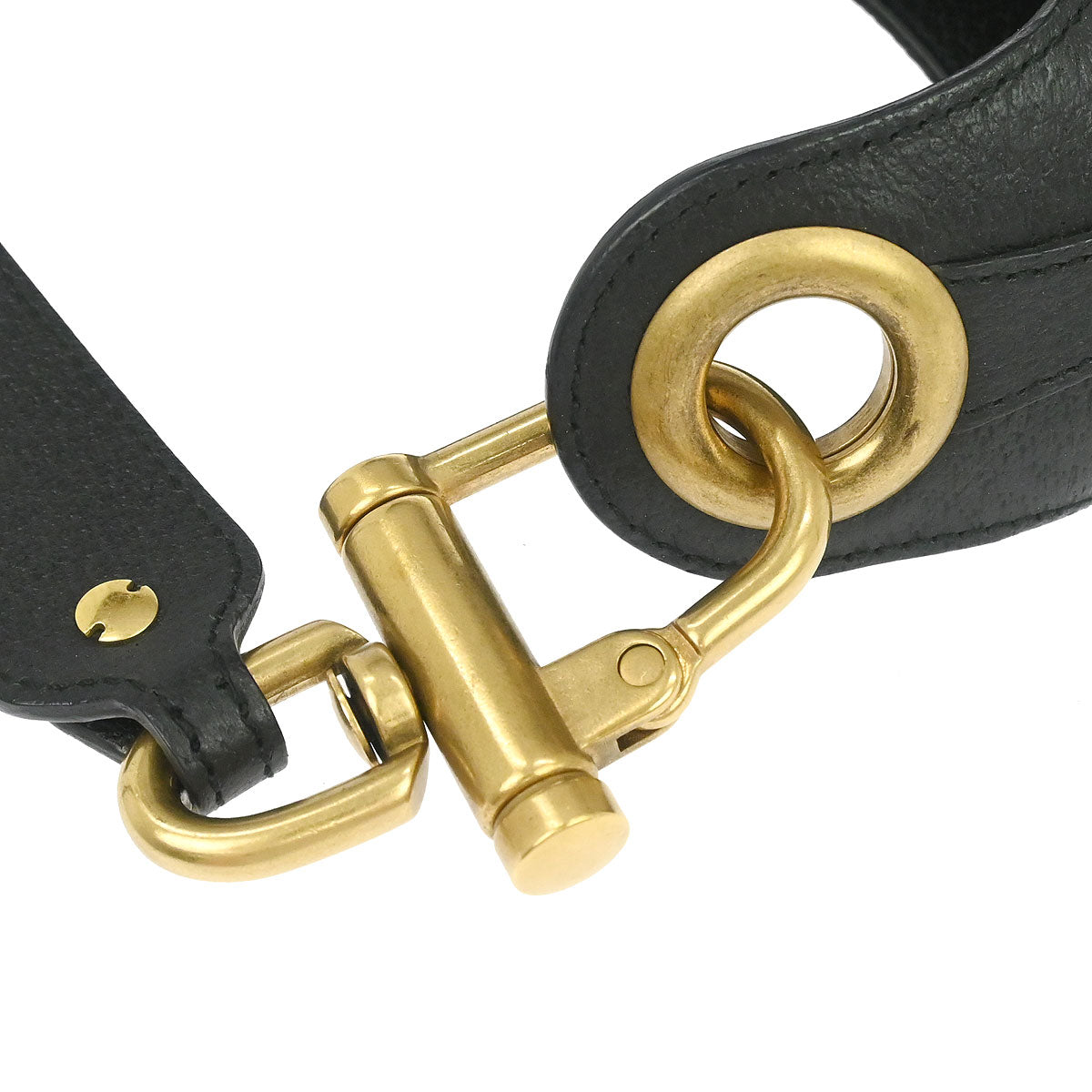 Gucci Black Canvas New Jackie GG Hobo Handbag