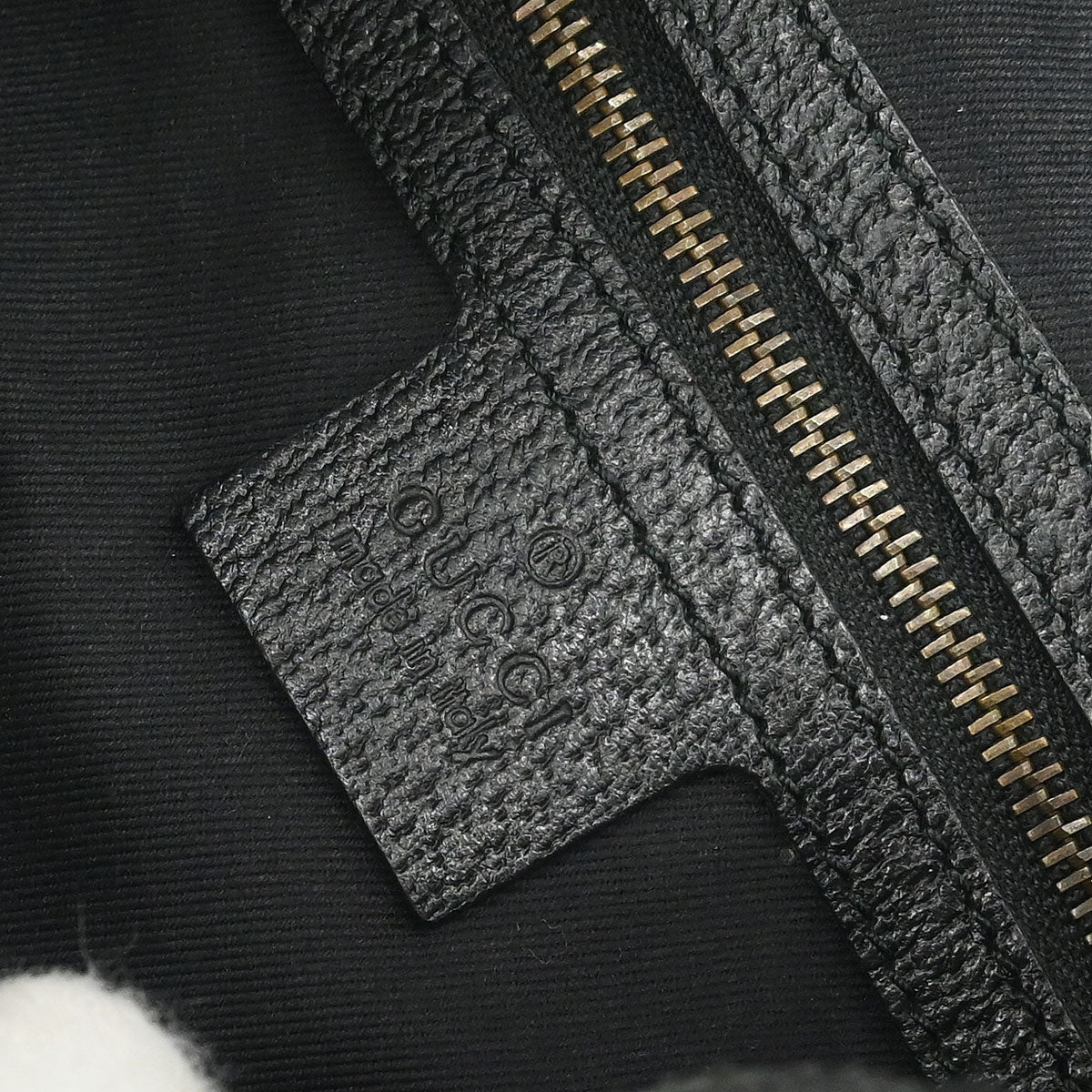 Gucci Black Canvas New Jackie GG Hobo Handbag