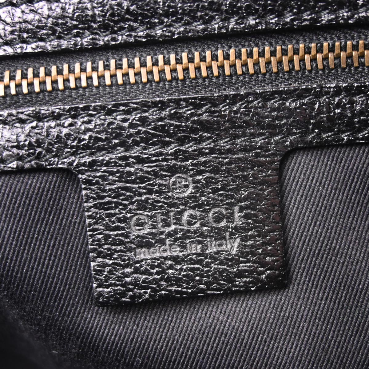 Gucci Black Canvas New-Jackie GG Hobo Handbag