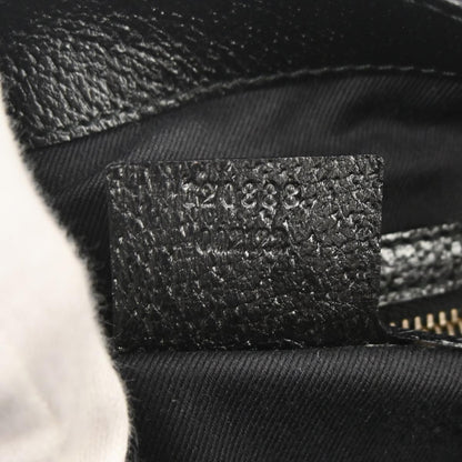 Gucci Black Canvas New-Jackie GG Hobo Handbag