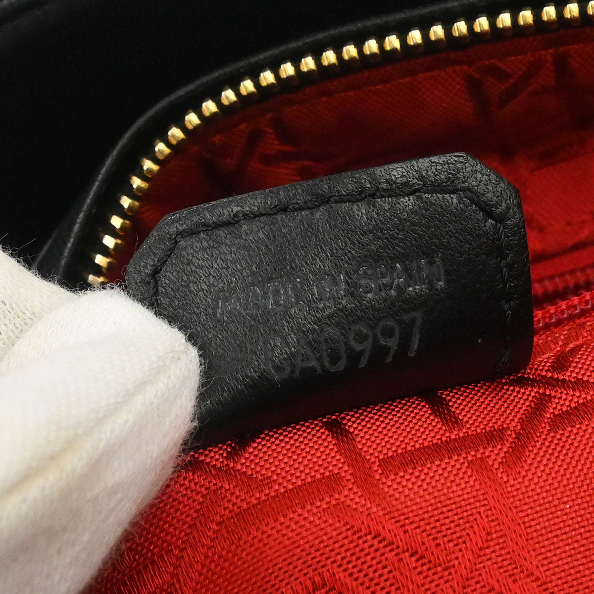 Christian Dior Black Lambskin Medium Lady Dior Cannage 2way Shoulder Handbag
