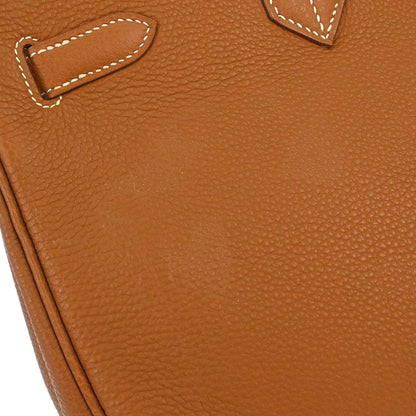 Hermes Gold Togo Birkin 35 Handbag