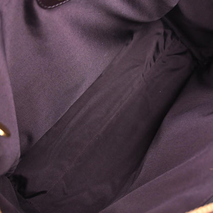 Chanel 1997-1999 Brown Caviar Skin Chain Tote Shoulder Bag