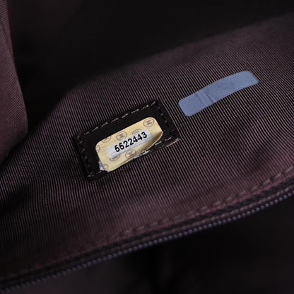 Chanel 1997-1999 Brown Caviar Skin Chain Tote Shoulder Bag