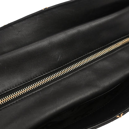 Chanel 2005-2006 Black Calfskin Wild Stitch Handbag