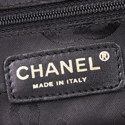 Chanel 2005-2006 Black Calfskin Wild Stitch Handbag