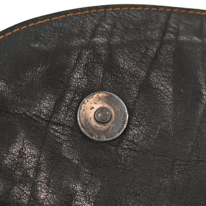 Christian Dior Black Gaucho Crossbody Bag