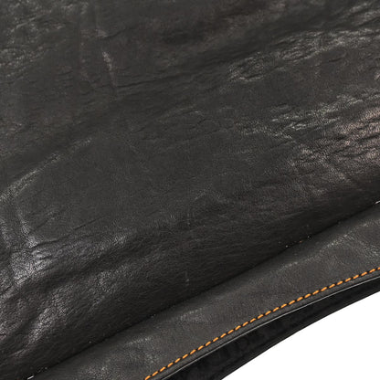 Christian Dior Black Gaucho Crossbody Bag