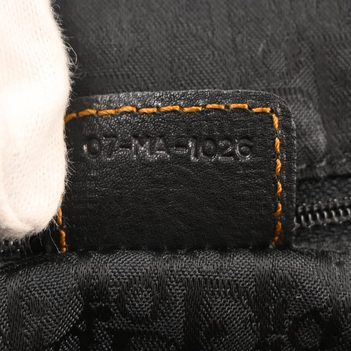 Christian Dior Black Gaucho Crossbody Bag