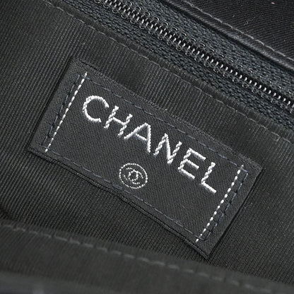 Chanel 2000-2002 Black Straight Flap Choco Bar Mademoiselle Lock Shoulder Bag