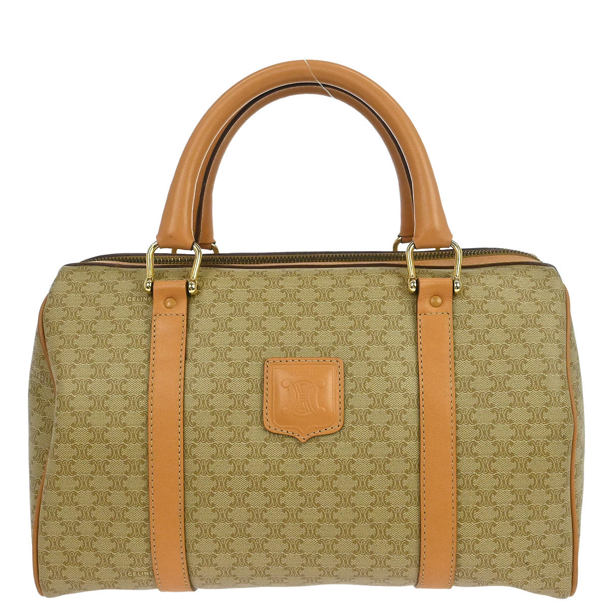 Celine Beige Macadam Handbag