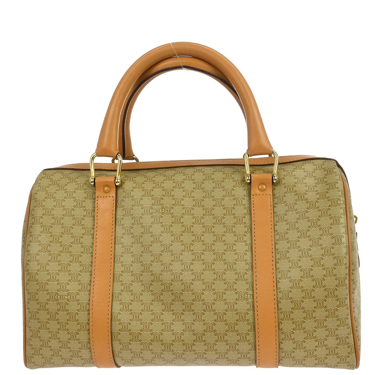 Celine Beige Macadam Handbag