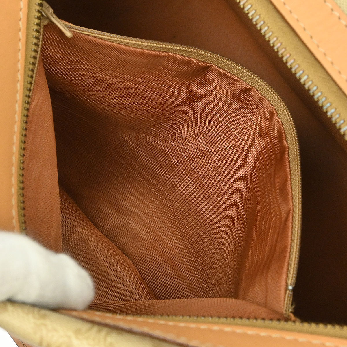 Celine Beige Macadam Handbag