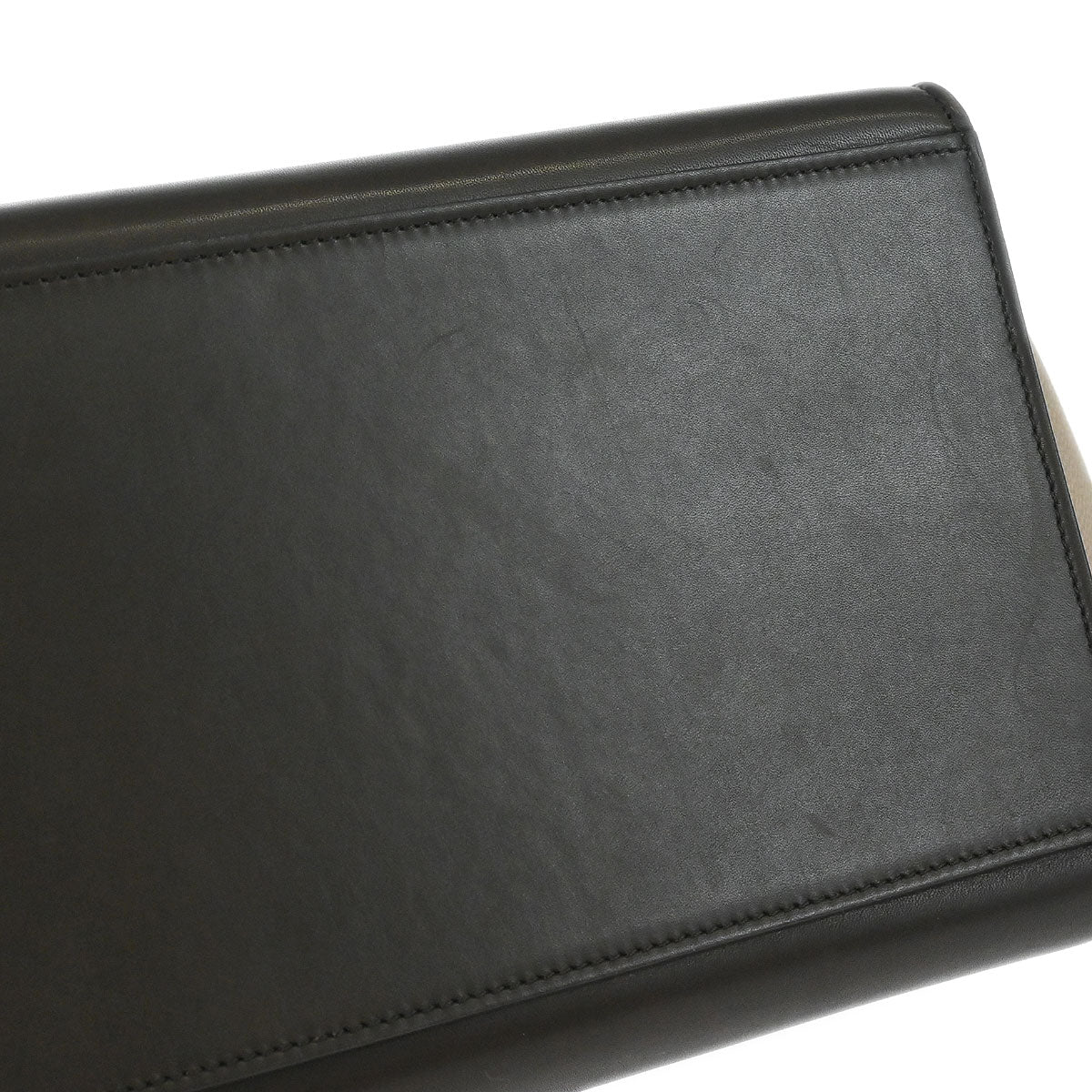 Celine Brown Leather Trapeze 2way Shoulder Handbag