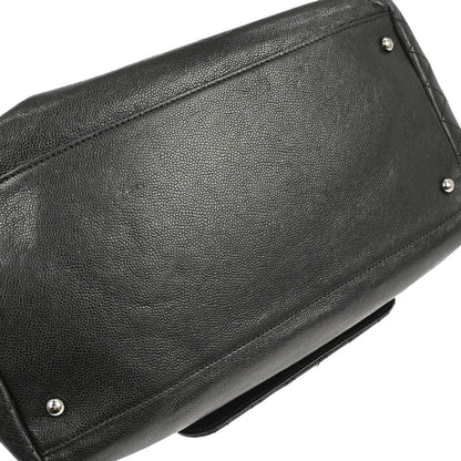 Chanel Black Caviar Skin Handbag