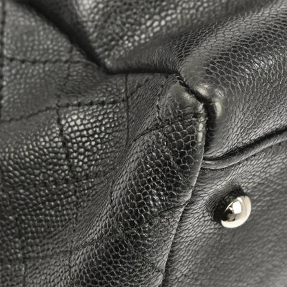 Chanel Black Caviar Skin Handbag