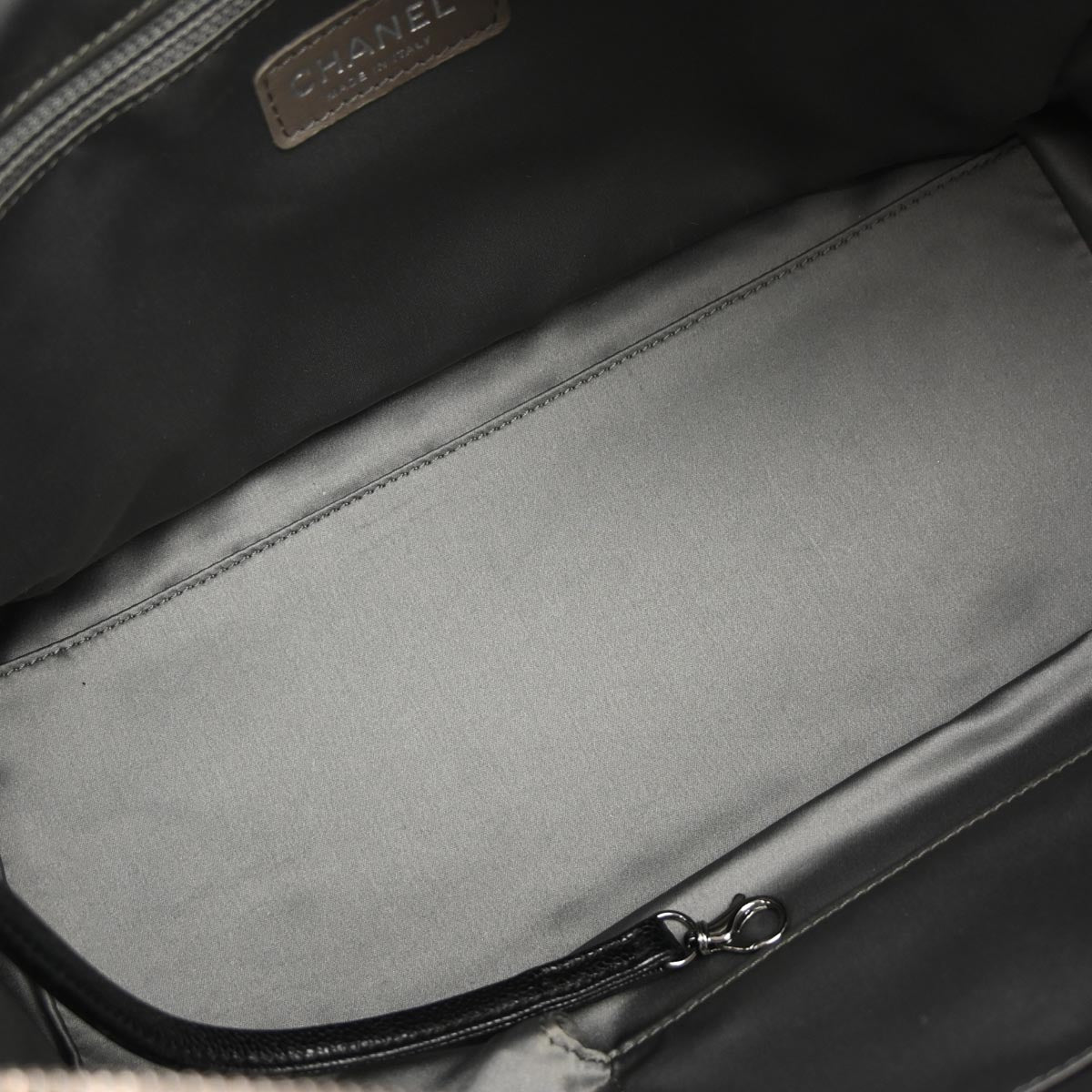 Chanel Black Caviar Skin Handbag