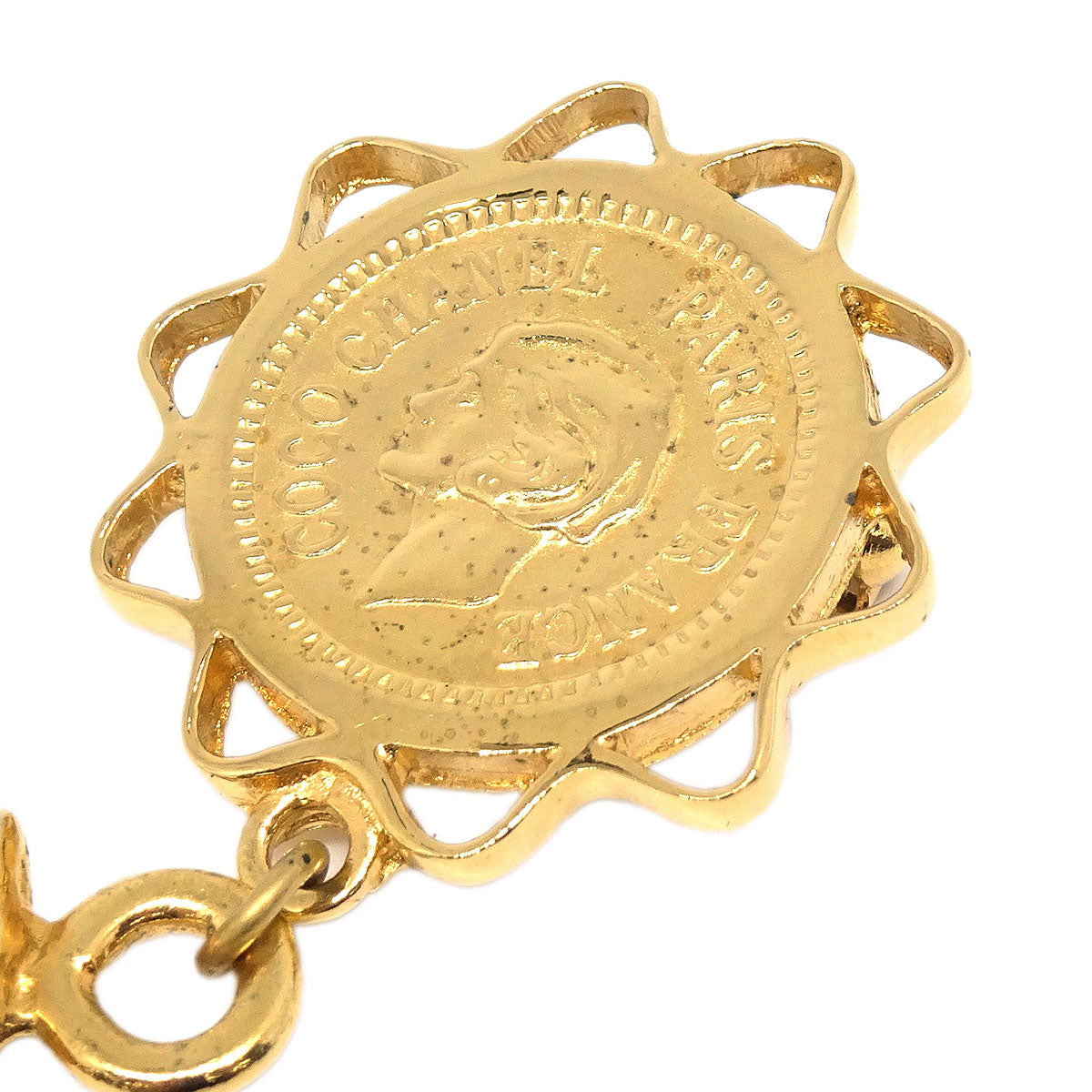 Chanel Gun Brooch Pin Gold